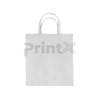 Sac non tissé 50x50x10cm avec anse blanc